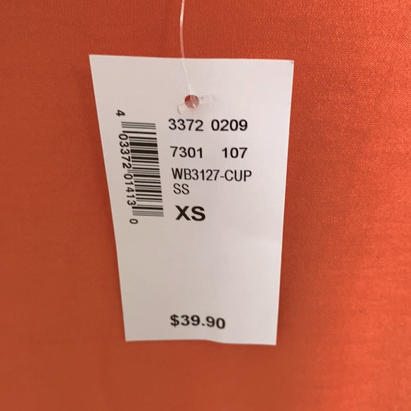 Ricki’s | Light Orange Short Sleeve Cardigan - Size XS - Picture 3 of 4